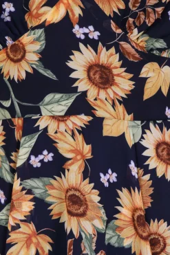 Best Sunflower Mini Dress Women Mini Dresses