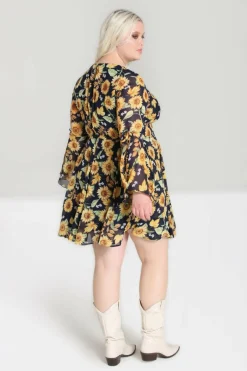 Best Sunflower Mini Dress Women Mini Dresses