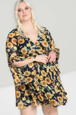 Best Sunflower Mini Dress Women Mini Dresses