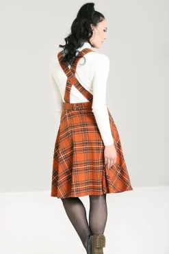 New Tawny Pinafore Dress Women Knee Dresses