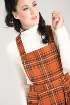 New Tawny Pinafore Dress Women Knee Dresses