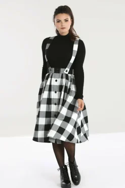 Store Teen Spirit Pinafore Skirt Women Knee Skirts