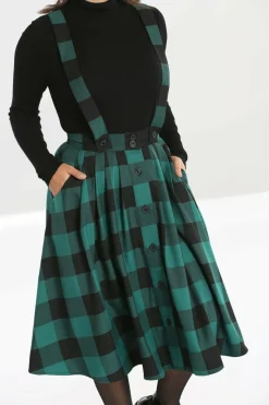 Store Teen Spirit Pinafore Skirt Women Knee Skirts