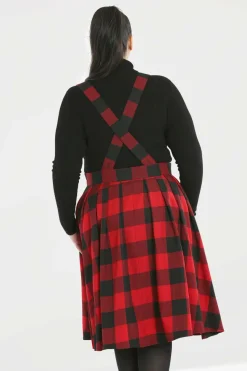 Store Teen Spirit Pinafore Skirt Women Knee Skirts