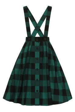 Store Teen Spirit Pinafore Skirt Women Knee Skirts