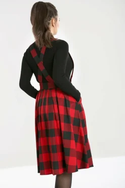 Store Teen Spirit Pinafore Skirt Women Knee Skirts