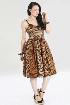 Best Tora 50'S Dress Women Midi Dresses