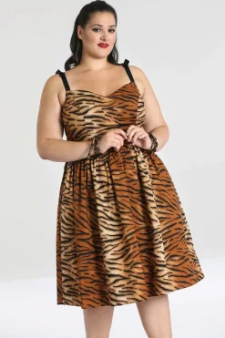 Best Tora 50'S Dress Women Midi Dresses