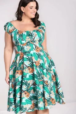 Discount Ukulele Dress Women Midi Dresses