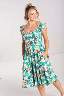 Discount Ukulele Dress Women Midi Dresses