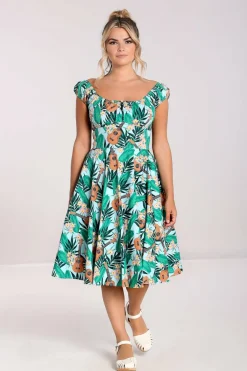 Discount Ukulele Dress Women Midi Dresses