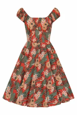 Best Sale Ukulele Dress Sale Women Midi Dresses