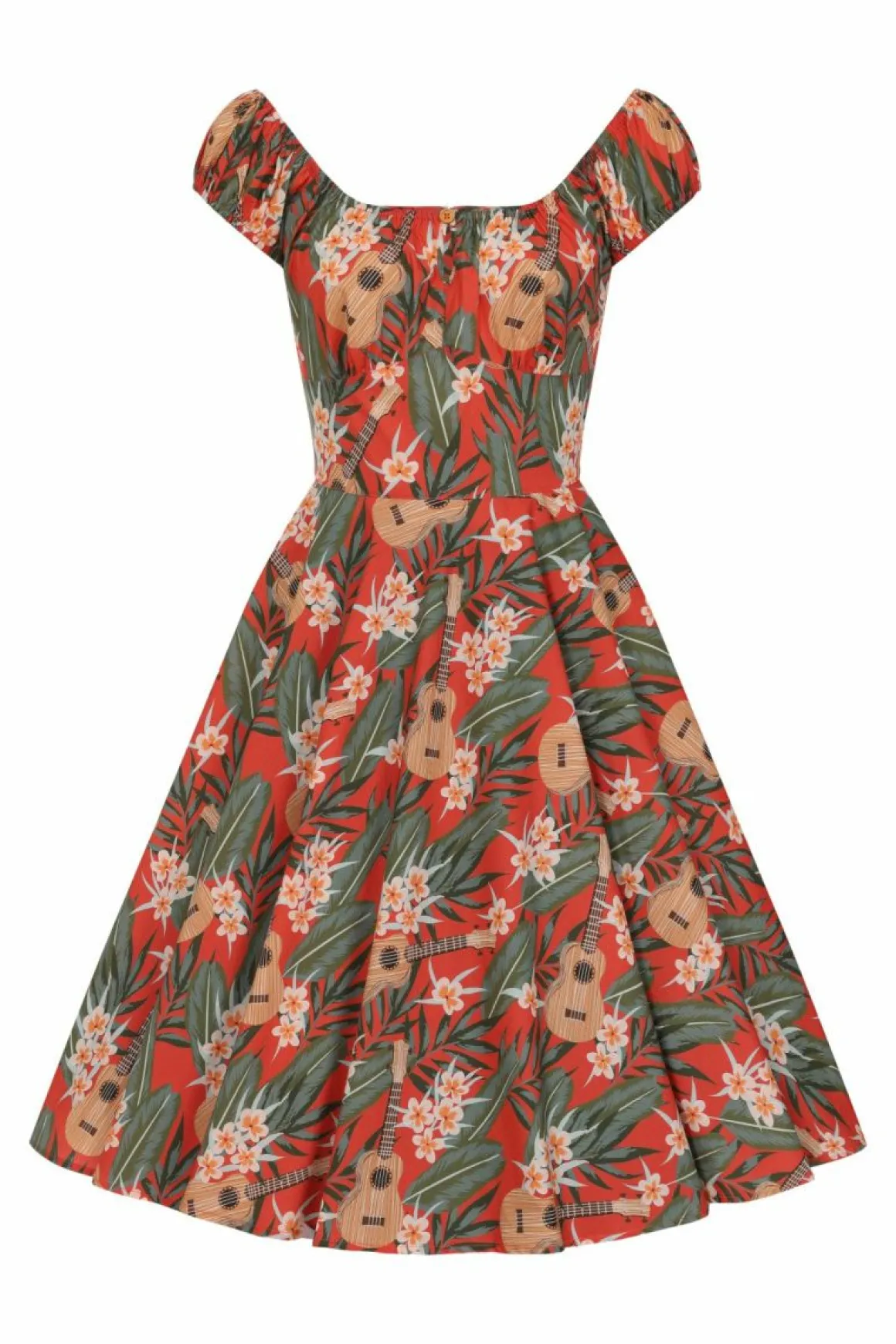 Best Sale Ukulele Dress Sale Women Midi Dresses