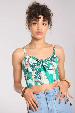Cheap Ululani Crop Top Women Crop Tops