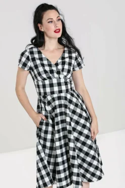 Clearance Victorine 50'S Dress Women Midi Dresses