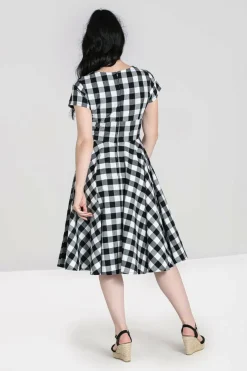 Clearance Victorine 50'S Dress Women Midi Dresses
