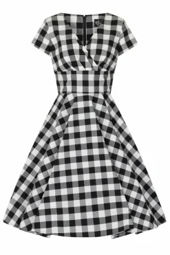 Clearance Victorine 50'S Dress Women Midi Dresses