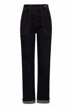 Clearance Weston Denim Trousers Women Trousers