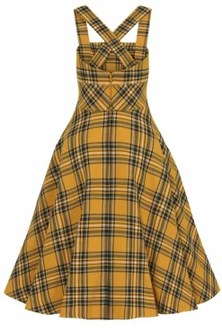 Best Sale Wither Pinafore Dress Women Midi Dresses