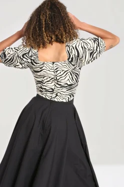 Shop Zebra Crop Top Women Crop Tops