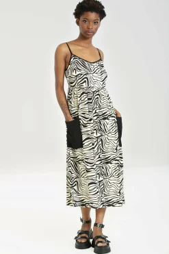 Sale Zebra Maxi Dress Women Maxi Dresses