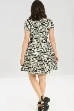 Clearance Zebra Mini Dress Women Mini Dresses
